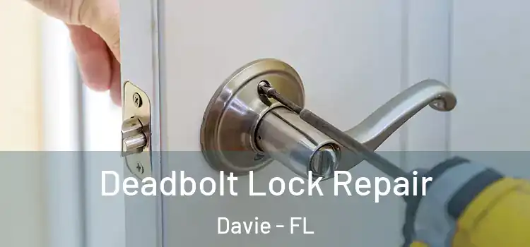 Deadbolt Lock Repair Davie - FL