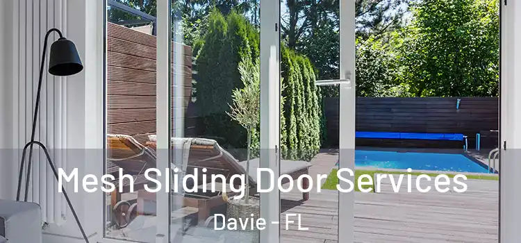 Mesh Sliding Door Services Davie - FL